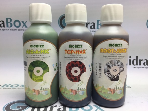 Комплект удобрений Try pack Stimulant BioBizz