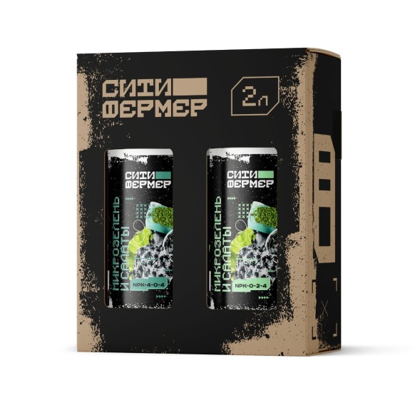 Удобрение Ситифермер Микрозелень и салаты А+Б 1 л