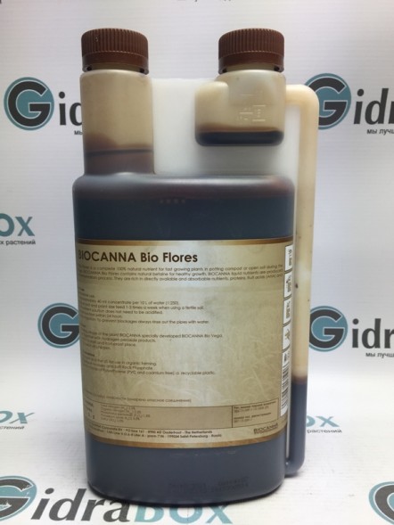 Удобрение CANNA Bio Flores 1 л