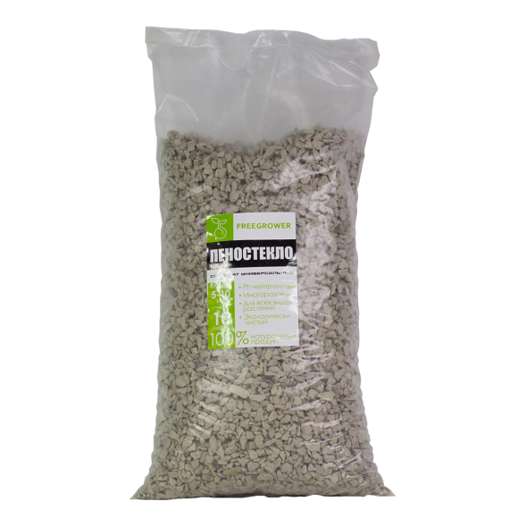 Пеностекло 10 л (фракция 5-10 мм)