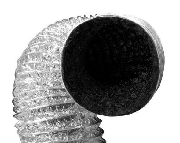 Гибкий воздуховод Black-Inside 102 мм 1 м