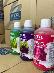Комплект удобрений Flora Series HW GHE (Tripart Terra Aquatica Grow+Micro+Bloom) 3x0,5 л