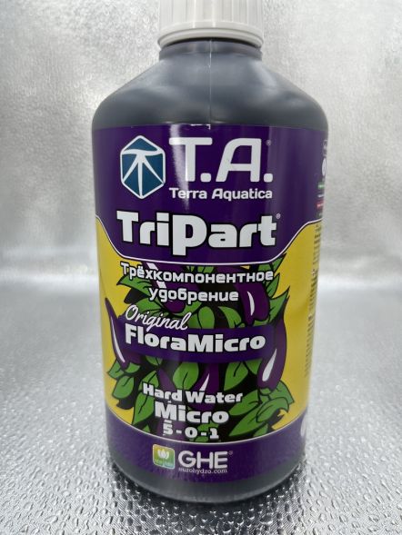 Удобрение Flora Micro для жесткой воды 0,5 л уценка