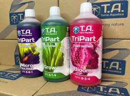 Комплект удобрений Flora Series HW GHE (Tripart Terra Aquatica Grow+Micro+Bloom) 3x1 л