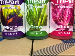 Комплект удобрений Flora Series HW GHE (Tripart Terra Aquatica Grow+Micro+Bloom) 3x1 л
