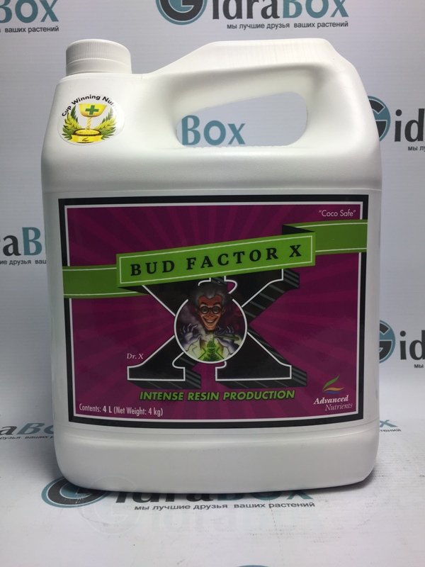Bud Factor X 4 Advanced Nutrients GidraBox