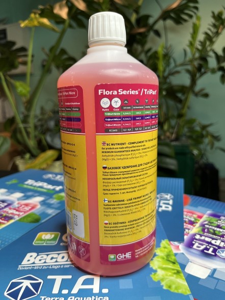 Удобрение TriPart Bloom Terra Aquatica (Flora Bloom GHE) 1 л уценка
