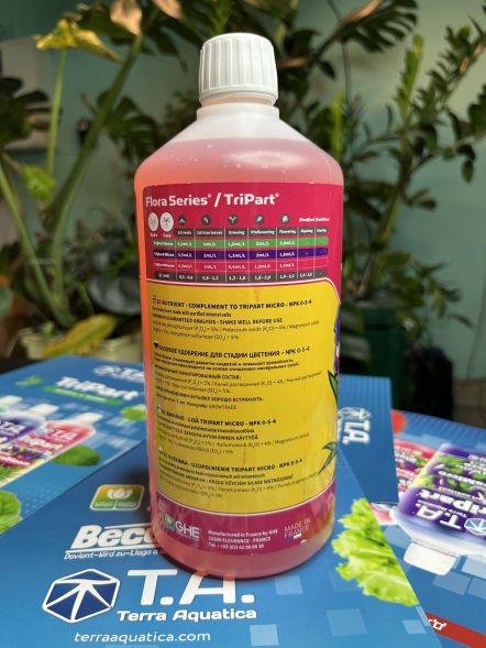 Удобрение TriPart Bloom Terra Aquatica (Flora Bloom GHE) 1 л уценка