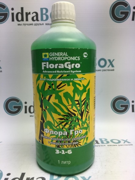 Удобрение TriPart Gro Terra Aquatica (Flora Gro GHE) 1 л уценка