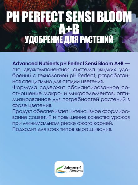 Sensi Bloom A+B 0,5 л | Advanced Nutrients