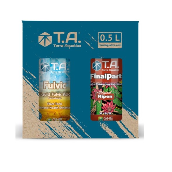 Комплект стимуляторов StimSet GHE Ripen (FinalPart ) + Diamond nectar (Fulvic) Terra Aquatica 2x0,5 л