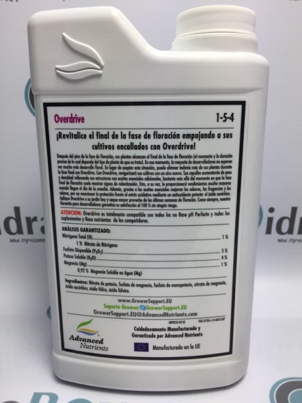 Overdrive 1 л | Advanced Nutrients