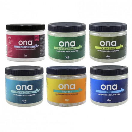 Комплект ONA гель (Apple Crumble, PRO, Fresh Linen, Fruit Fusion, Polar Crystal, Tropics) 6x0,5 л