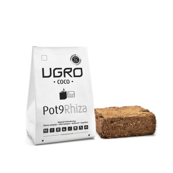 Кокосовый брикет UGro Pot 9 Rhiza