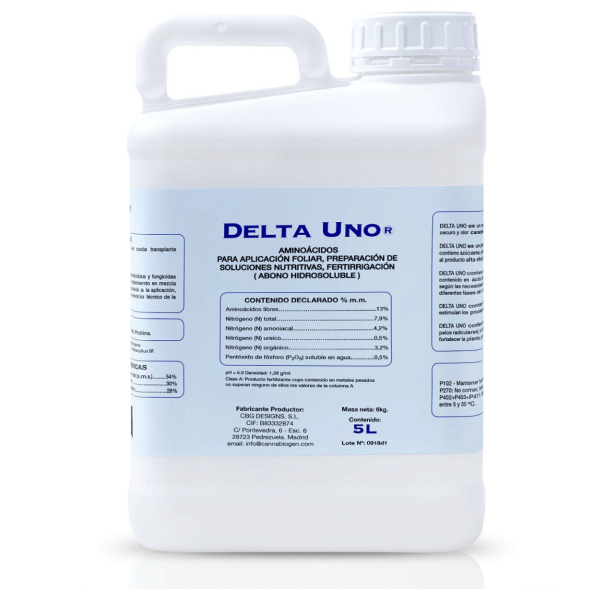 Удобрение Cannabiogen Delta Uno 5 л