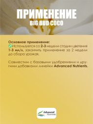Стимулятор для растений Big Bud Coco Liquid 0,25 л / Advanced Nutrients