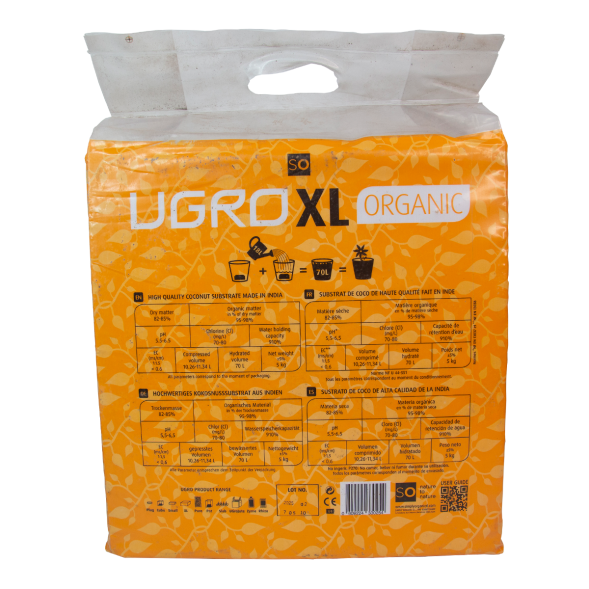 Кокосовый брикет UGro XL Organic 5 кг