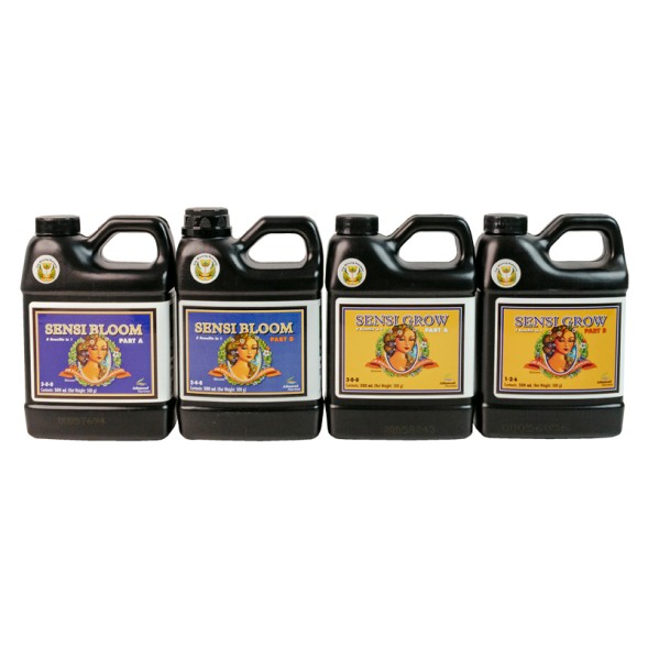 Комплект удобрений Sensi Set (Grow+Bloom) | Advanced Nutrients 4x0,5 л 