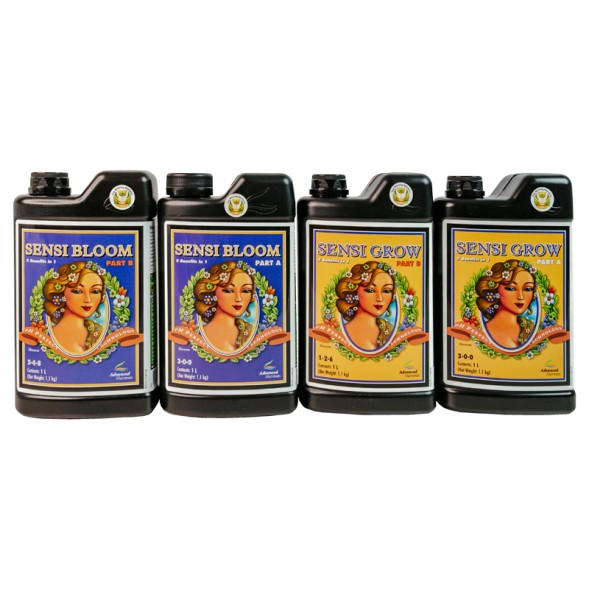 Комплект удобрений Sensi Set (Grow+Bloom) | Advanced Nutrients 4x1 л 