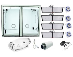 Гроубокс 240*120*200 см в сборе: LED Quantum Box