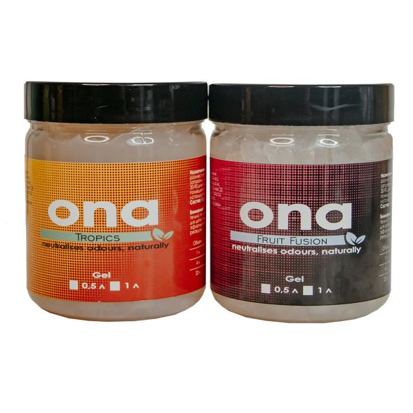 Комплект ONA гель (Fruit Fusion + Tropics) 2x0,5 л