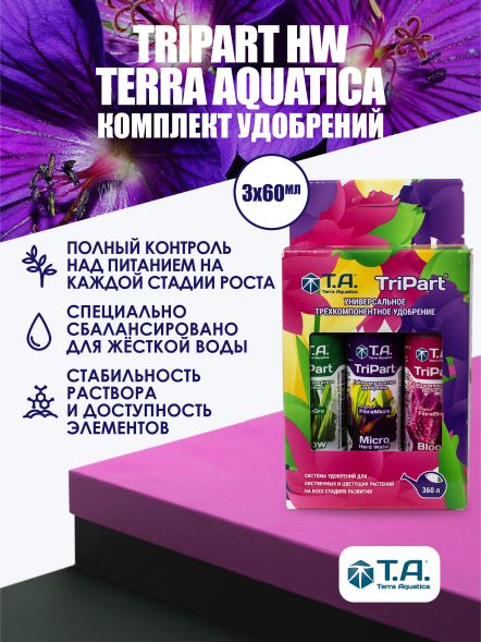 Комплект удобрений Flora Series 60 мл 