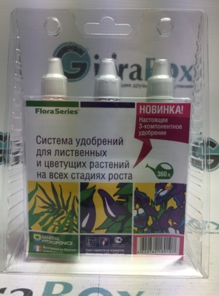 Комплект удобрений Flora Series 60 мл 