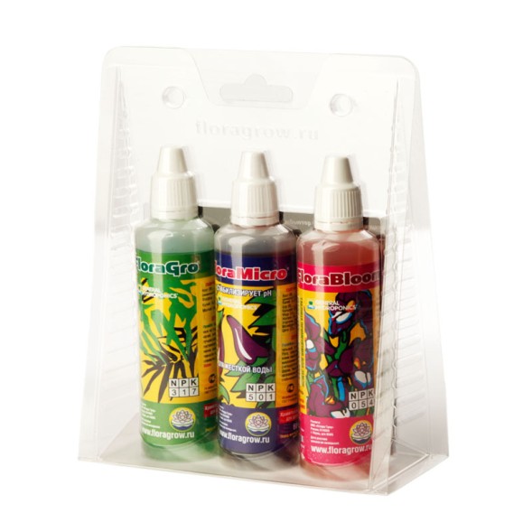 Комплект удобрений Flora Series 60 мл 