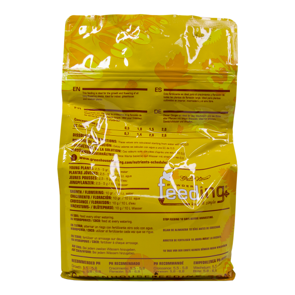 Удобрение Powder Feeding Long Flowering 2.5 кг