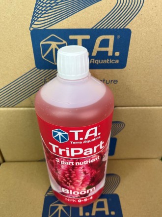 Удобрение TriPart Bloom Terra Aquatica (Flora Bloom GHE) 1 л EU