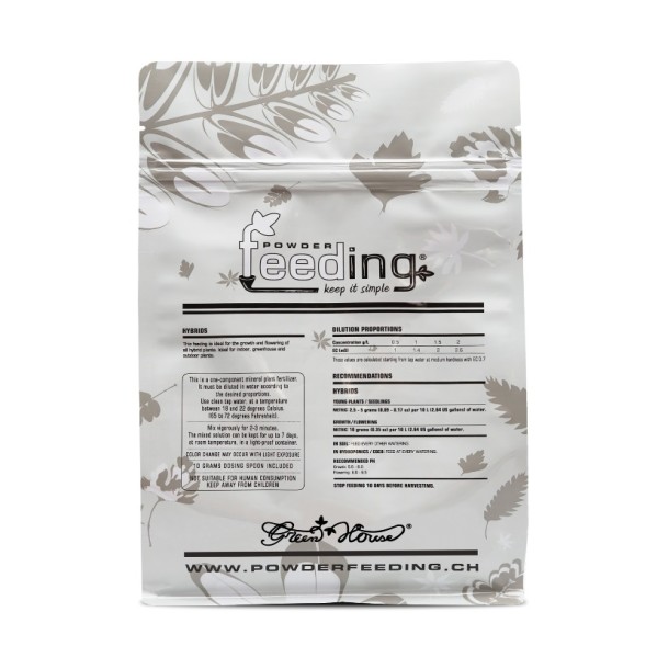 Удобрение Powder Feeding Hybrids 2,5 кг