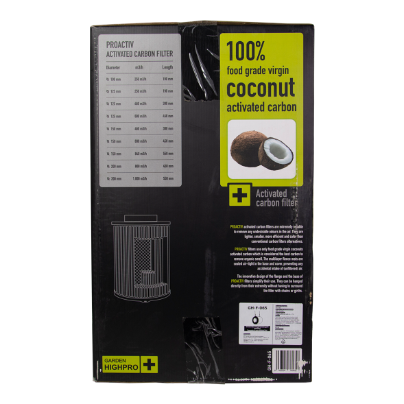 Угольный фильтр PROACTIVE 800 м3 / 200 мм