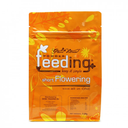 Удобрение Powder Feeding Short Flowering 2.5 кг