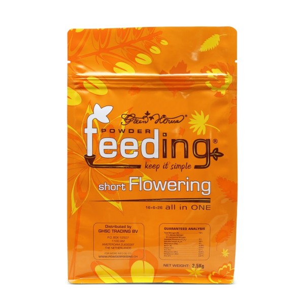 Удобрение Powder Feeding Short Flowering 2.5 кг