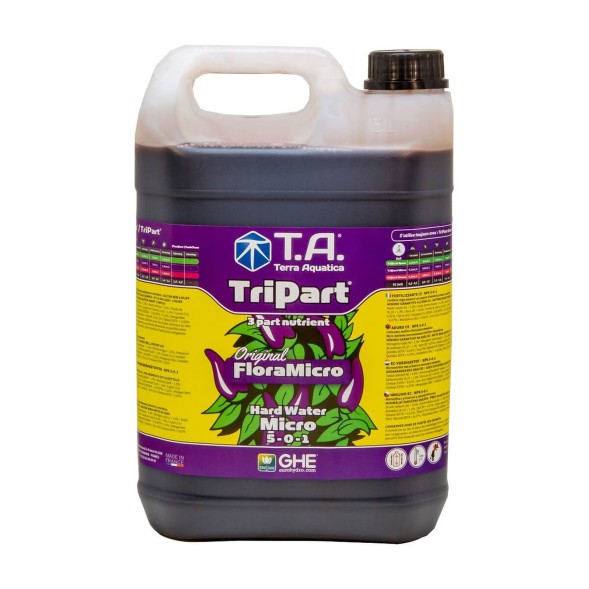 Удобрение TriPart Micro SW / Flora Micro GHE для мягкой воды 5 л EU