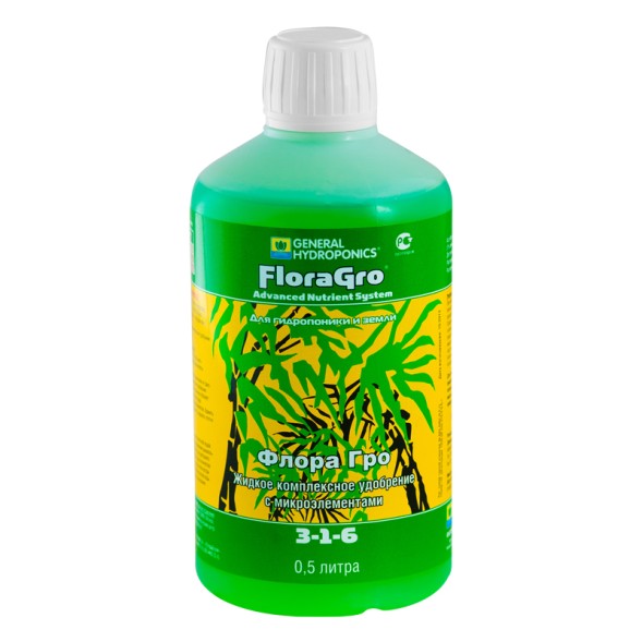 Удобрение TriPart Gro Terra Aquatica (Flora Gro GHE) 0,5 л