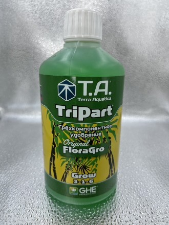 Удобрение TriPart Gro Terra Aquatica (Flora Gro GHE) 0,5 л