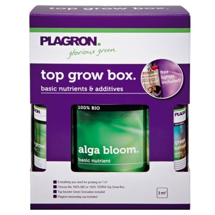 Комплект удобрений PLAGRON Top Grow Box Natural