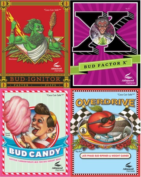 Комплект стимуляторов цветения Advanced Nutrients 100 мл