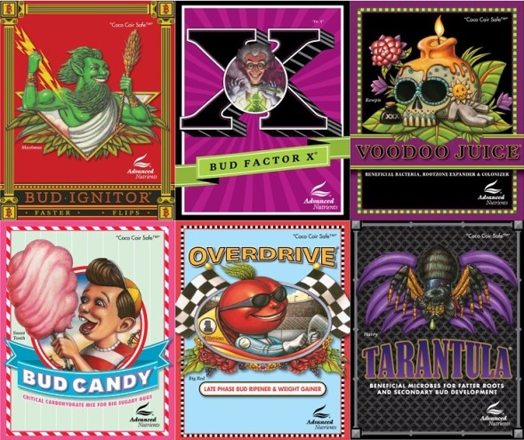 Полный комплект стимуляторов Advanced Nutrients 100 мл