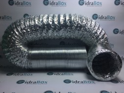 Гибкий алюминиевый воздуховод 152 мм 10 м 