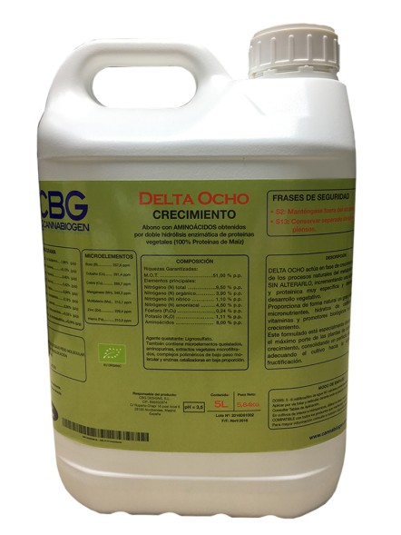 Удобрение Cannabiogen Delta 8 5 л