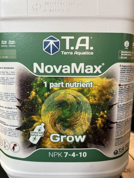 Удобрение Flora NovaMax Grow 5 л