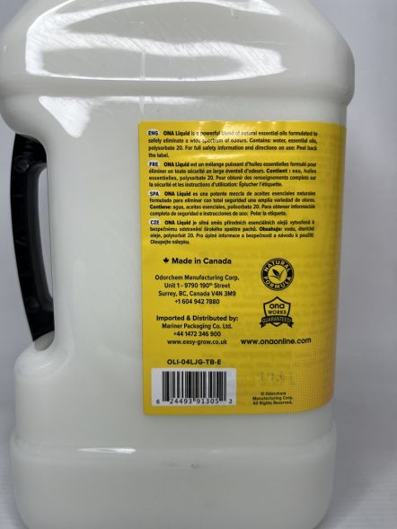 Нейтрализатор запаха ONA Liquid Tropics 3,27 л