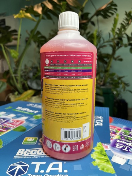 Удобрение TriPart Bloom Terra Aquatica (Flora Bloom GHE) 1 л