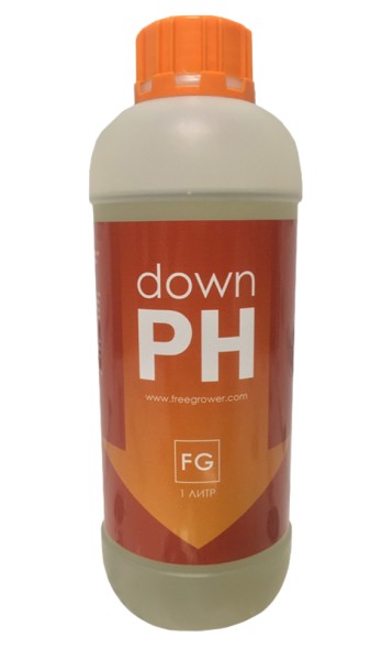 pH Down жидкий FreeGrower 1 литр