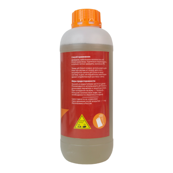 pH Down жидкий FreeGrower 1 литр