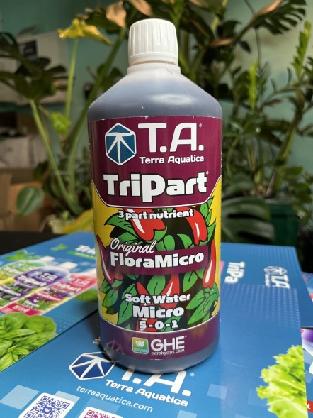 Удобрение Flora Micro SW для мягкой воды 1 л