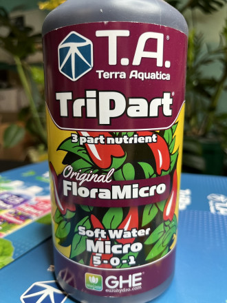 Удобрение Flora Micro для мягкой воды 1 л
