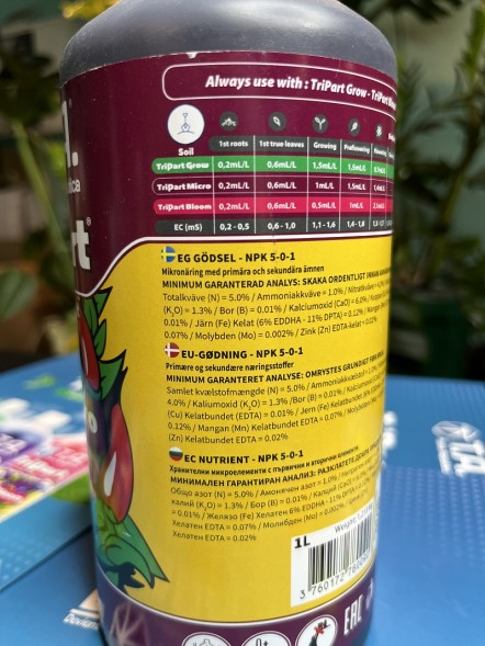 Удобрение Flora Micro SW для мягкой воды 1 л